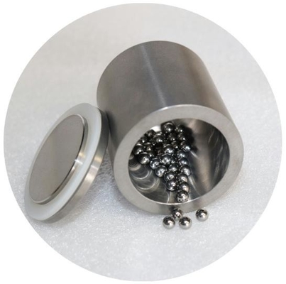 Tungsten Carbide Ball Mill Jar tùy chỉnh 50mL Capacity với chiều sâu bên trong 46mm