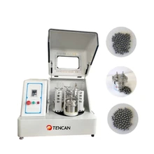 Máy nghiền tinh tế máy xay quả cầu hành tinh Nhà sản xuất Máy nghiền bột phòng thí nghiệm với kích thước đầu ra 0,1μm / Hai hoặc bốn bình nghiền