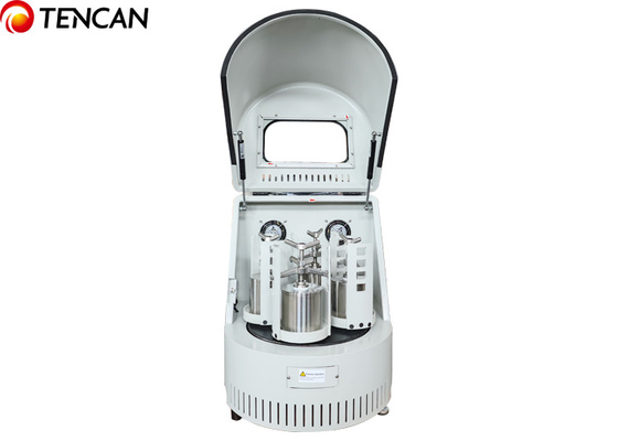 Phòng thí nghiệm nhà cung cấp máy xay quả cầu hành tinh nghiền thép không gỉ 220V 0-670rpm cho đá thạch anh