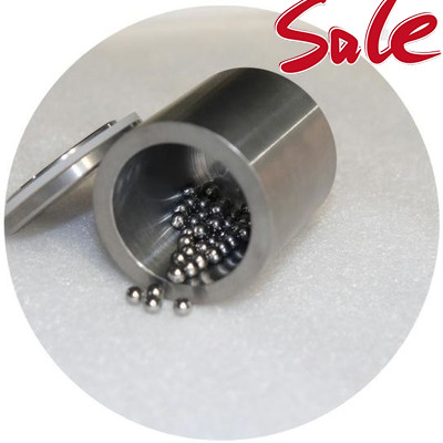 Máy xay quả bóng Jar Máy xay quả bóng nhà sản xuất Tungsten Carbide tùy chỉnh 50mL Capacity With 46mm Inner Depth