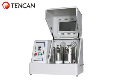 0.1-0.66kg/h Máy xay quả cầu hành tinh với 1 năm cho vật liệu đất < 10mm