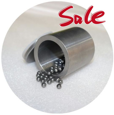 Ác kháng Tungsten Carbide Ball Mill Jar Grinding Supplier 50mL Đối với khô / ẩm nghiền tùy chỉnh