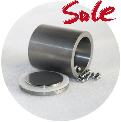 Ác kháng Tungsten Carbide Ball Mill Jar Grinding Supplier 50mL Đối với khô / ẩm nghiền tùy chỉnh