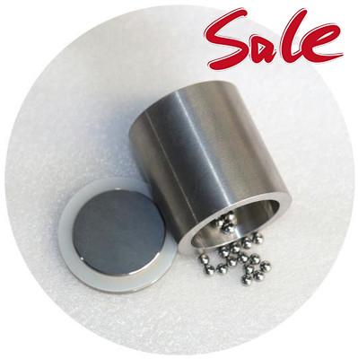 Ác kháng Tungsten Carbide Ball Mill Jar Grinding Supplier 50mL Đối với khô / ẩm nghiền tùy chỉnh