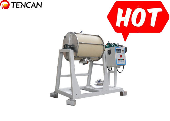 Rolling Ball Mill Powder Pulverizer For Sale 380V-50Hz Voltage với 20-45rpm Tốc độ xoay 5-35Kg/h Output