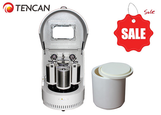 Planetary Ball Mill Phòng thí nghiệm Scale Ball Grinder để bán Với 0.75KW Điện và phụ kiện Zirconia