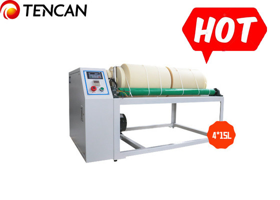 Rolling Ball Grinder Jar Mill Machine Giá Máy Máy Với Máy Ứng Dụng Sơ Xác Bụt / Kéo tay 220V 1.5KW 4*15L