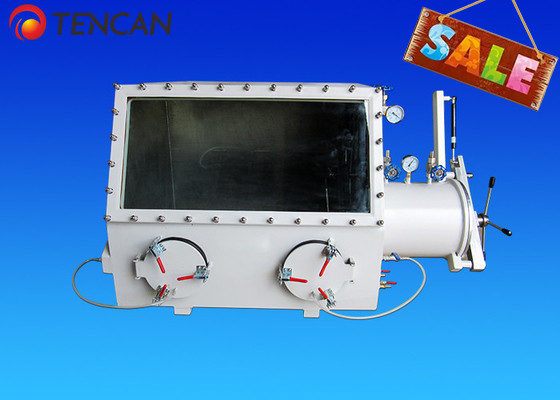 Thép không gỉ PMMA hộp găng tay chân không cho phòng thí nghiệm 600 * 500 * 500mm kích thước phòng