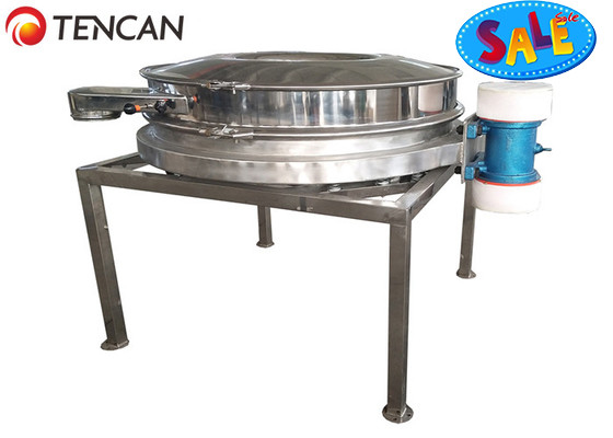 Thiết bị phòng thí nghiệm Vibrating Screeners Động cơ đơn 0.12KW Rotary Direct Discharge 520mm