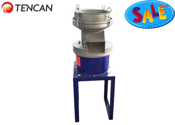 Thiết bị phòng thí nghiệm Vibrating Screeners Động cơ đơn 0.12KW Rotary Direct Discharge 520mm