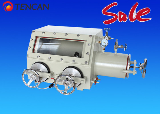 Phòng thí nghiệm hộp găng tay chân không hộp găng tay thép không gỉ hóa học SS 0MPa 600mm