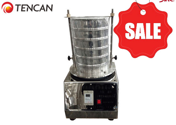 Phòng thí nghiệm Sieve Shakers 1420Rpm Stainless Steel Vibrating Screeners Diameter 300mm