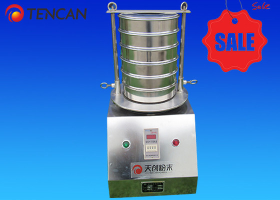 Phòng thí nghiệm Sieve Shakers 1420Rpm Stainless Steel Vibrating Screeners Diameter 300mm
