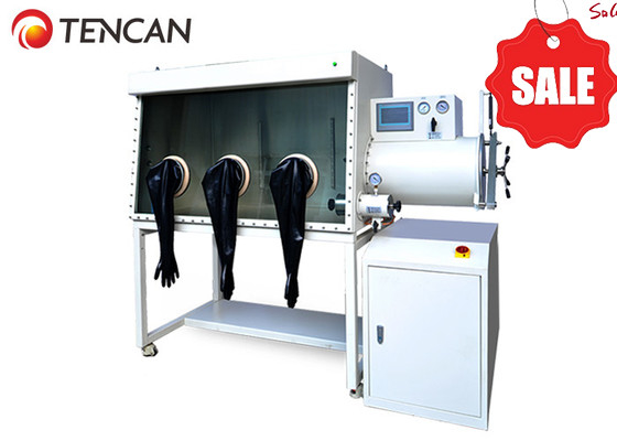 GBP1200D-8 hộp găng tay phòng thí nghiệm hai mặt trơ 8 cổng hệ thống quản lý khí để kiểm soát oxy chính xác