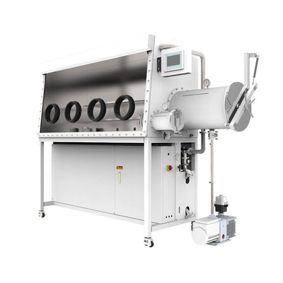 Sử dụng trong phòng thí nghiệm GBP750S-4 ((1800) Hệ thống tái tạo hộp găng tay khí thụ động với 4 găng tay cho một bên