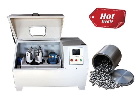 10L bột nghiền phòng thí nghiệm máy xay quả bóng với biến tần và truyền bánh răng