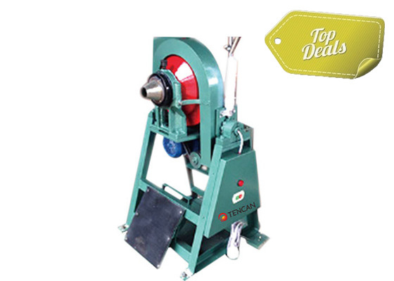 Máy xay bóng hình nón Laboratory Horizontal Rotating cho nghiền và trộn