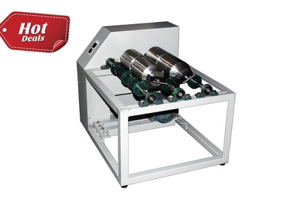 Nhiều vị trí làm việc Rolling Jar Lab Scale Ball Mill cho xay gián đoạn / liên tục