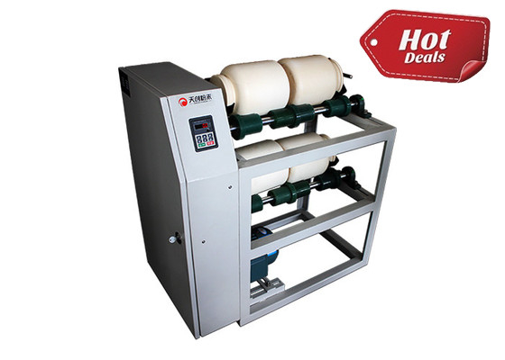 Nhiều vị trí làm việc Rolling Jar Lab Scale Ball Mill cho xay gián đoạn / liên tục