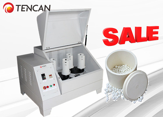 Máy xay quả cầu hành tinh kép hiệu suất cao 6L với 4 × 1.5L thùng xay nghiền chính xác để sản xuất micron & nano powder