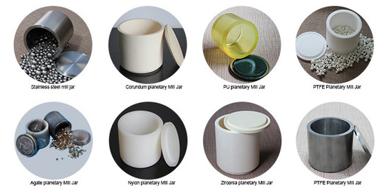 Hệ thống xử lý đa mẫu máy xay quả cầu hành tinh 10L công suất cao với tốc độ xoay 70-580 rpm