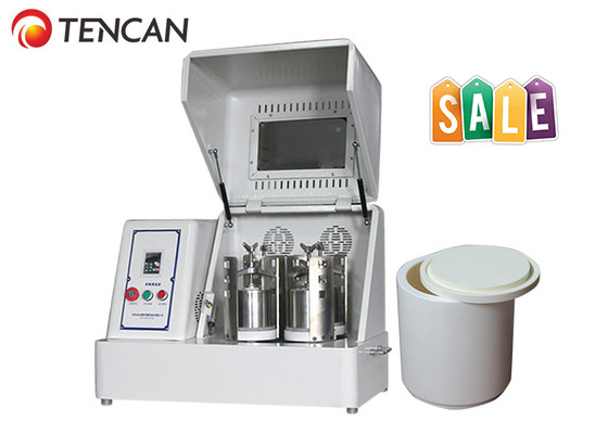 Máy nghiền bi hành tinh TENCAN 8L cấp thực phẩm - Hệ thống nghiền bột trà hiệu quả cao với 4×2000ml bình thép không gỉ, Sử dụng trong phòng thí nghiệm/Công nghiệp