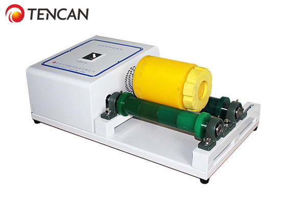 Kiểm soát tần số 5L Roll Ball Mill Hệ thống nghiền ẩm / khô nhỏ gọn với đầu ra bột đồng nhất và tốc độ xoay 60-570 RPM