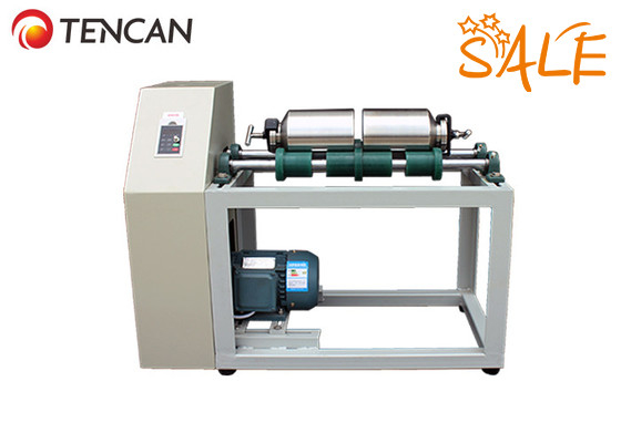 2 * 5L Horizontal Roll Jar Mill Micron Powder Grinding Mixing cho phòng thí nghiệm / sản xuất hàng loạt nhỏ Điện áp 220V-50Hz hoặc 110V-60Hz