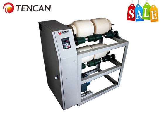 Four Working Position Rolling Ball Mill Featuring Customizable Jar Sizes and Dust Cover for Enhanced Grinding Efficiency