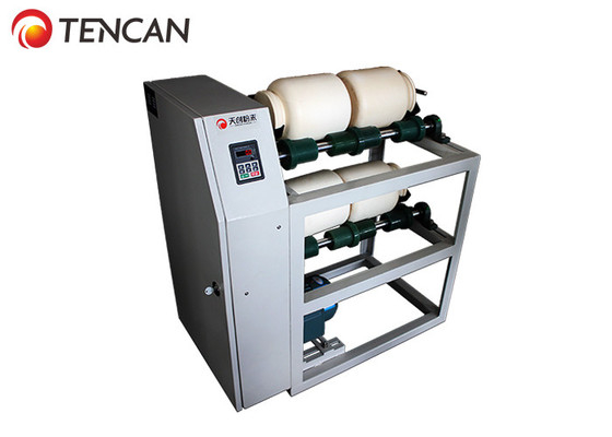 Máy nghiền phòng thí nghiệm GQM-8-15 Multi-Sample Roll Jar Mill để sản xuất lô nhỏ bột siêu mịn, điều khiển tần số