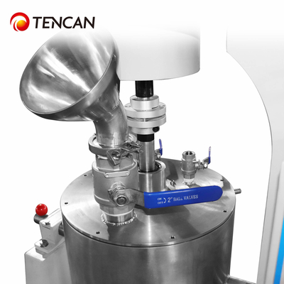 Tencan 20L Light Stirred Ball Mill với Alumina Ceramic Liner amp Water Jacket để giảm kích thước hạt siêu mịn