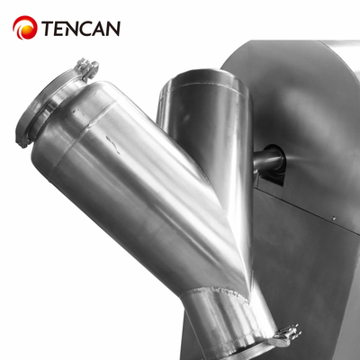 Trộn đồng bộ mà không có vùng chết 5-500L Máy trộn bột hình V công nghiệp với điện áp 220V hoặc 380V