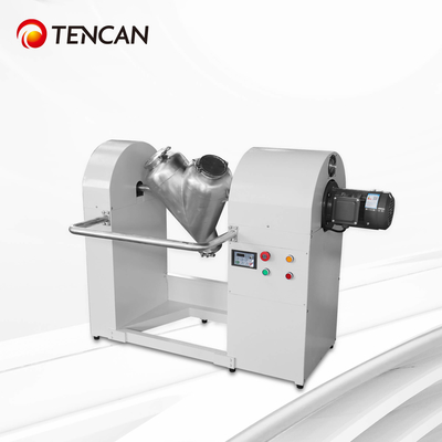 Máy trộn bột kiểu V 100L công nghiệp để trộn phân bón & hóa chất nông nghiệp