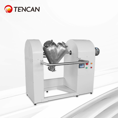 Máy trộn bột kiểu V 100L công nghiệp để trộn phân bón & hóa chất nông nghiệp