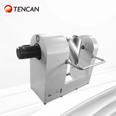 Máy trộn bột kiểu V 100L công nghiệp để trộn phân bón & hóa chất nông nghiệp