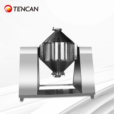 Máy trộn hình nón đôi Tencan 5-300L trong phòng thí nghiệm/công nghiệp - Hiệu quả cao & Tiêu thụ năng lượng thấp