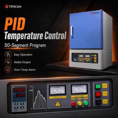 1400°C Laboratory Muffle Furnace for Ashing, Annealing and Material Testing