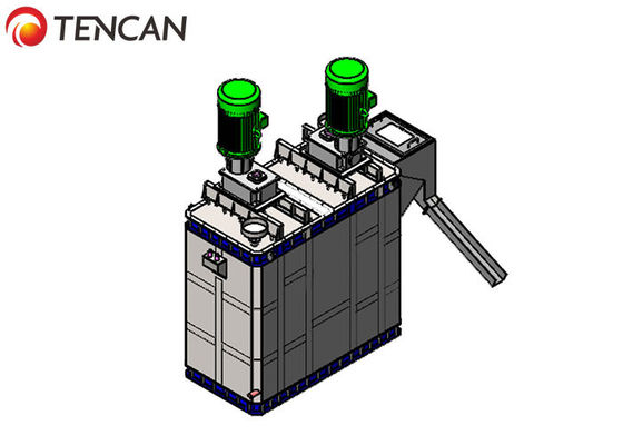 Tencan 12000L 180KW 2,5-5,8T / H công suất cao lanh nghiền macine, máy nghiền tế bào va chạm