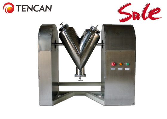 Máy trộn bột khô dạng V 5-500L với thiết bị tính thời gian