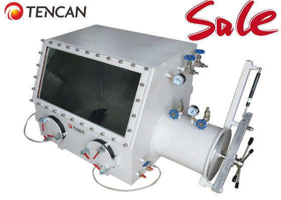 Hộp găng tay chân không thép không gỉ trong phòng thí nghiệm