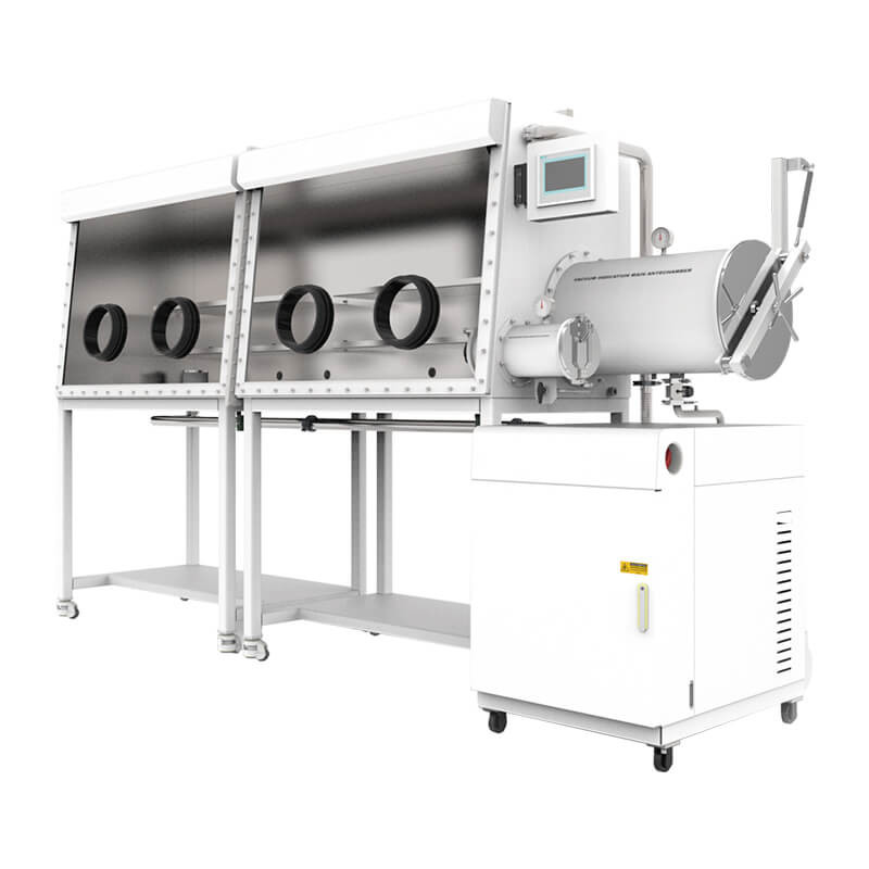 TENCAN GBP750S-4(2400) Hộp găng tay phòng thí nghiệm Hộp găng tay khí thụ động Hộp găng tay thiết kế tích hợp / Split Hộp găng tay với hệ thống lọc
