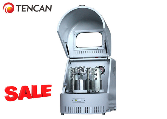 0.25kW Kiểm soát tốc độ Kiểm soát tần số TENCAN máy xay quả cầu hành tinh cho thực phẩm và hóa chất bột xay 0,4L Capacity