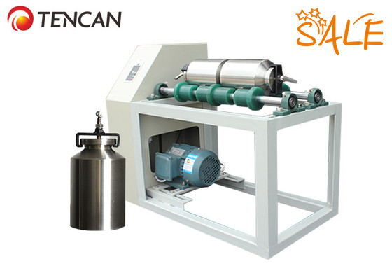 2 * 5L Horizontal Roll Jar Mill Micron Powder Grinding Mixing cho phòng thí nghiệm / sản xuất hàng loạt nhỏ Điện áp 220V-50Hz hoặc 110V-60Hz