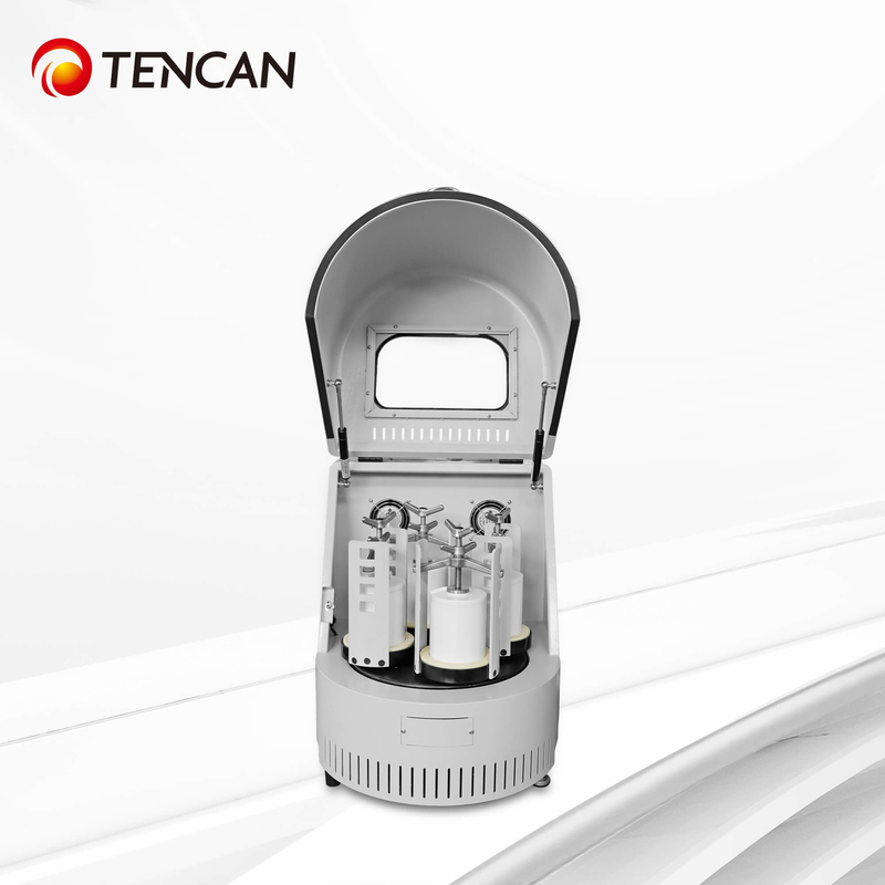TENCAN XQM-2A Lab Planetary Ball Mill 2L 220V Touch Screen Nano Grinding 0.1μm for Hygroscopic Materials CE Certified