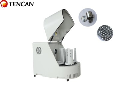 Công suất sản xuất tối đa 0,66L Phòng thí nghiệm máy xay quả cầu hành tinh cho 2 hoặc 4 chậu Máy xay quả bóng