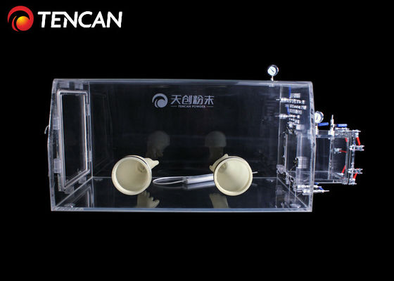 Hộp đựng găng tay cách ly acrylic 10mm trong suốt Phòng thí nghiệm chống bụi Không hút chân không