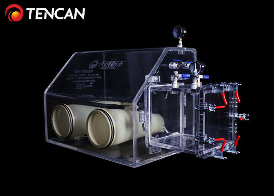 CE Acrylic phòng thí nghiệm cách ly Hộp găng tay chống bụi 10mm mà không cần hút bụi
