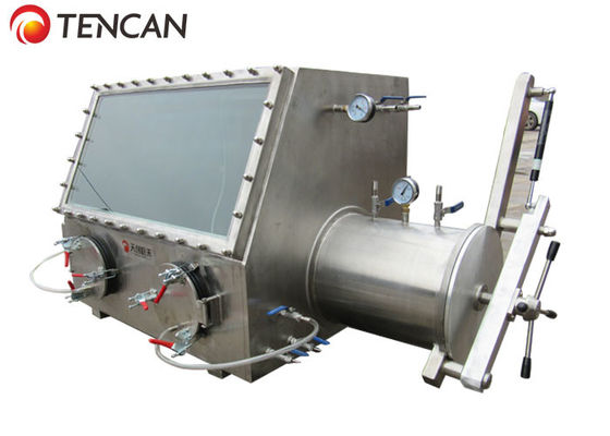 SS 0MPa Hộp găng tay chân không cách ly Thiết bị phòng thí nghiệm Phòng 600mm